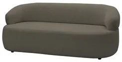 Sofá 2 Lugares Living Orgânico Sala de Estar 140cm Conka F05 Veludo Ma