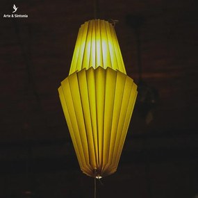 Lustre Vagalume em Papel Origami