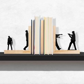 Aparador De Livros Zumbilândia Base Pinus