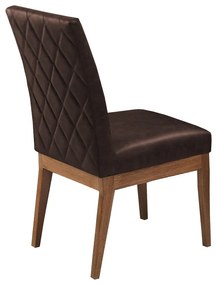 Cadeira Decorativa Luana Factor Marrom - Rimac