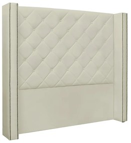 Cabeceira Vicenza Para Cama Box Casal 140 cm Corino - D'Rossi - Bege