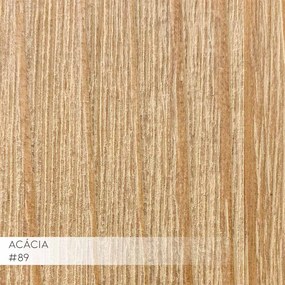 Mesa Sala de Jantar Cozinha Dumai 220cm Madeira Maciça Acácia Escovado G54 - Gran Belo
