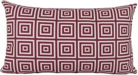 3 Capas Almofada Confort Veludo Marsala 30x50cm