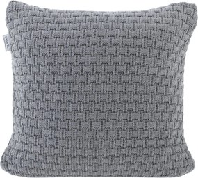 Almofada Kacyumara Tricot 100% Acrílico Tierre 45x45 Prata