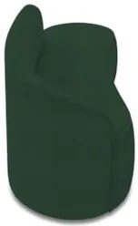 Sofá 3 Lugares Para Sala 180cm Orgânico Wendi Boucle Verde I01  - Mpoz