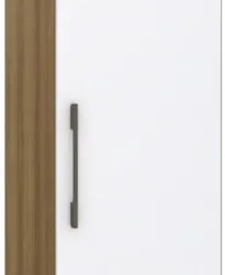 Guarda Roupa Modulado Sapateira 50cm Delphi Avelã/Branco L01 - Mpozena