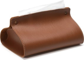 Porta Lenços Pop Sottile Casa em Couro PU - Havana  Havana