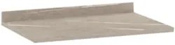 Tampo Para Balcão de Cozinha 120cm Mirella Quartzo Bege L01 - Mpozenat