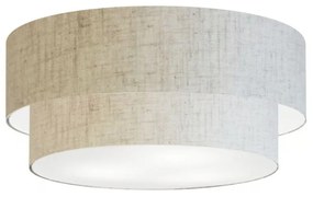 Plafon Para Banheiro Cilíndrico SB-3024 Cúpula Cor Rústico Bege