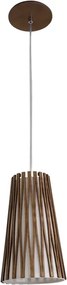 Pendente Mdf E Madeira Imbuia Living Hinges