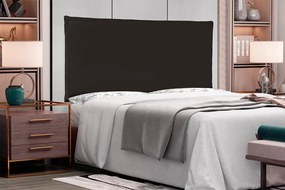 Painel Garden Para Cama Box King 195 cm Corino S04 - D'Rossi - Marrom