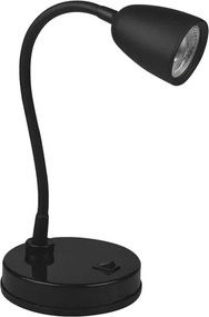 Luminaria De Mesa Led Abs 4W 3000K Focus - PRETO