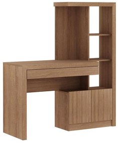 Mesa escrivaninha Estante Home Office 2 portas 1 Gaveta AM