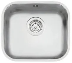 Cuba de Embutir n.0 Tramontina Lavínia 40 BL Prime em Aço Inox Acetinado 40 x 34 x 17 cm com Válvula e Escape