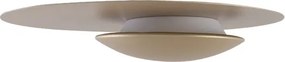 Plafon Led De Sobrepor 24w 127v 2700k Outlier - DOURADO