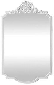 Espelho Entalhado Mediterrâneo - Branco Clássico Kleiner