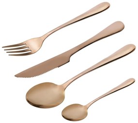 Colher de Sobremesa em Inox - Bronze