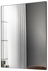Espelho Decorativo Retangular Com Moldura Shine D09 Preto - Mpozenato