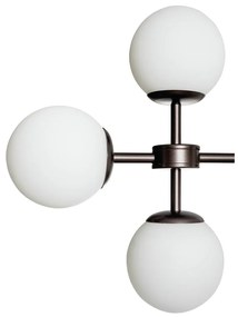 Pendente Kobe Ø96X39Cm 12Xg9 / Metal E Globo Ø12Cm | Usina 16743/12 (BT - Branco Texturizado, FOSCO)