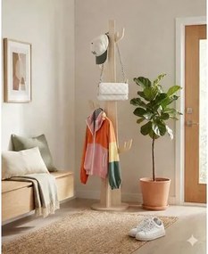 Cabideiro Cactus Pinus Woodyou 40x40x180 cm