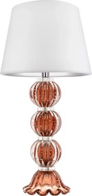 Kit Abajur de Murano Versailles + Cúpula - Rubi Dourado  Rubi Dourado