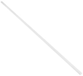 Perfil Led De Sobrepor Branco 38,4W 24V 3000K 2M Fit25