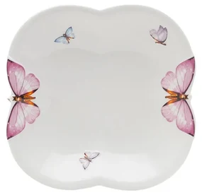 Prato Fundo Porcelana Borboletas 19cm 1167/18181 Wolff