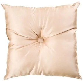 Almofada Com Botão Futon Capitonê Tecido Suede (Preto, Preto, Lisa)