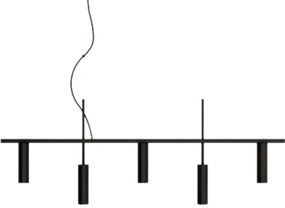 Pendente Retângular 101X3,8X36,5Cm Tubo Desalinhado Alumínio 5Xmr11 -... (CHAMPANHE)