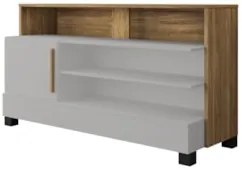 Rack Bancada Para TV 48 Pol 108cm Angra Off/Cinamomo B02    - Mpozenat