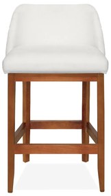 Banqueta Decorativa Talyta Linho Bege