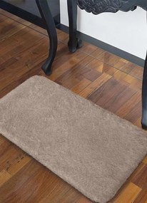 Tapete Antiderrapante Marrom 47x90 cm