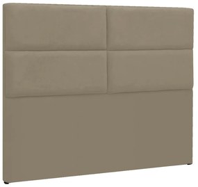 Cabeceira Casal Berlim P04 140 cm Suede - ADJ Decor