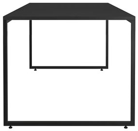 Mesa Sala de Jantar Industrial Porto 160cm Preto - D'Rossi