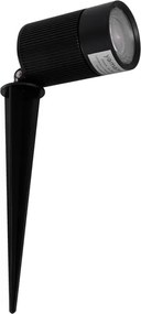 Espeto Led Aluminio Preto 10W 38 3000K Ip65 Optical