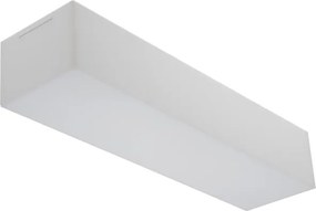 Arandela Acrilico Branco Valencia 41X11cm