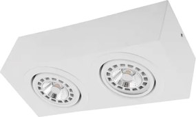 Plafon Sobrepor Aluminio R70 5W 7Cmx26cm - BRANCO