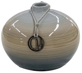 Vaso Bojudo Decorativo em Cerâmica Carolina Haveroth – Borboleta Alto Brilho Kleiner