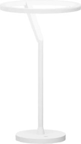Luminária De Mesa Led Dimerizável 12w 3000k Circle - BRANCO