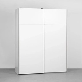 Guarda-Roupa Maxx 2 Portas de Correr 1,83m – Branco Fosco