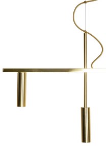 Pendente Platinum Linear 3,8X44,5X170Cm 7Xmr11 - Usina 16930/170 (BT - Branco Texturizado)