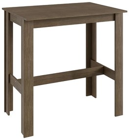 Mesa Bancada De Jantar Cozinha Multiuso Mdp - Ameixa Negra