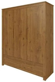 Armario Dijon 3 Portas 2 Gaveta Garapa 115cm - 57413 Sun House