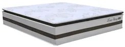 Colchão Box Casal 138cm Molas Ensacadas Soft Pillow Love Story Bege/Ma