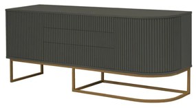 Aparador Miami - Kansas c/ Detalhes Dourado Soleil  Kleiner