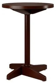 Mesa Bar Baixa Piratini 60x77cm em Madeira Maciça Castanho Acetinado
