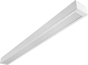 Plafon Led Sobrepor Aluminio Branco 36W Valencia - LED BRANCO FRIO (6500K)