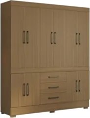 Guarda Roupa Casal 180cm 10 Portas Deno Atacama A15 - Mpozenato