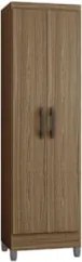 Armário Multiuso 52cm 2 Portas Muniz Z46 Castanho - Mpozenato