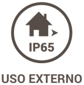 Arandela Astral 12X12X5Cm Led 4W 3000K Ip65 Preto |Opus Hm 38117